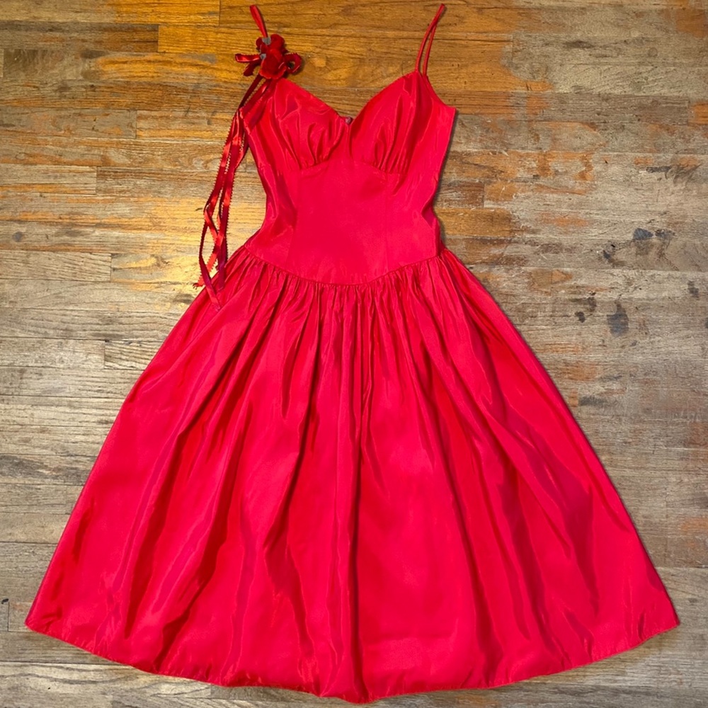VTG 80s Flirtations by Alfred Angelo Dress S